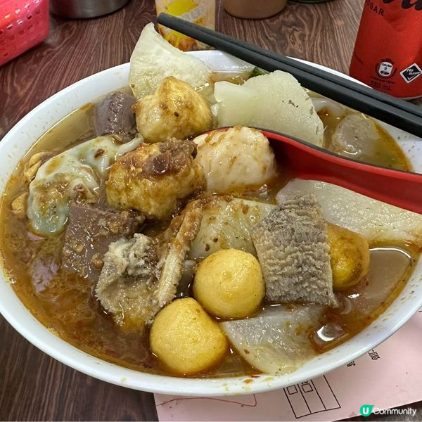 德興車仔麵抵食$37 12餸