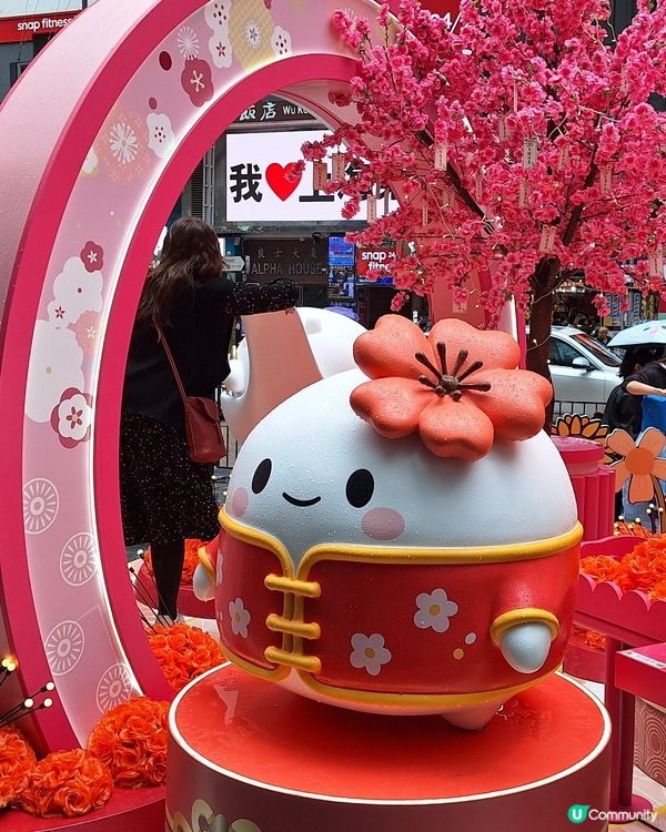 尖沙咀 isquare 新年打卡位