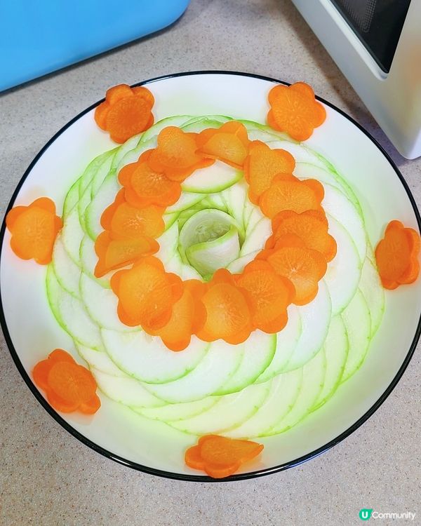 節瓜花🌸，簡單又靚仔🤩！