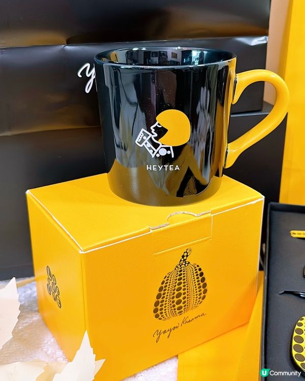 🎏喜茶x草間彌生🟡給世界加點波波⚫22/11正式上線