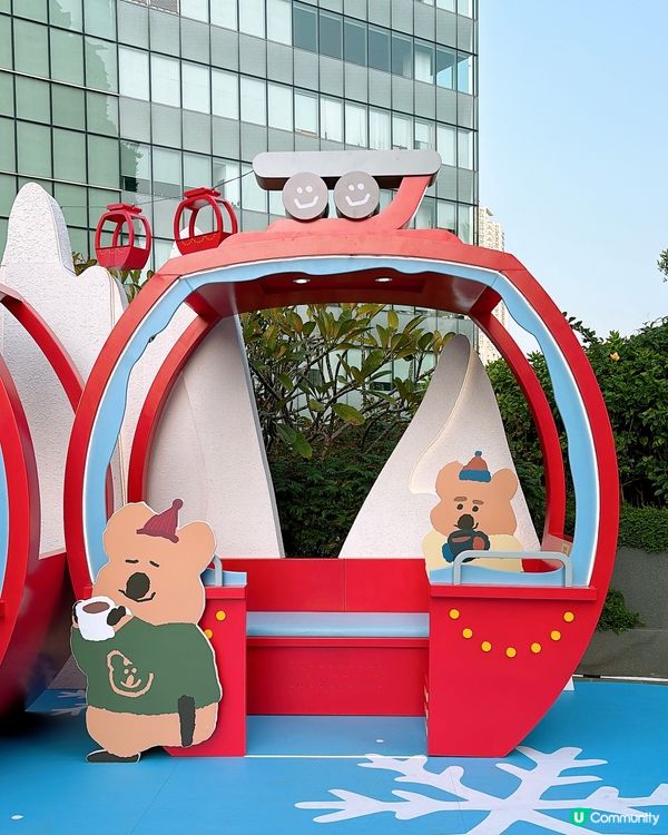 🎏東涌東薈城🎄聖誕戶外市集❄️Marshville戶外滑雪樂園