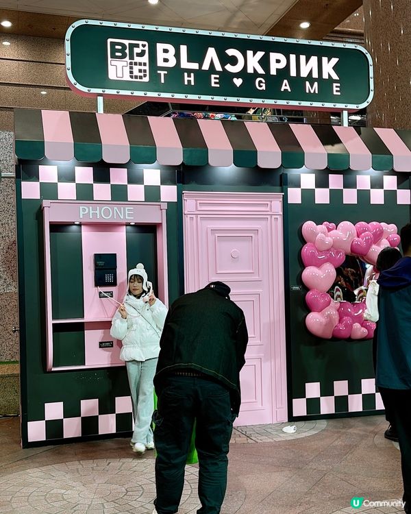 時代廣場🩷🖤《BLACKPINK THE GAME》粉紅世界