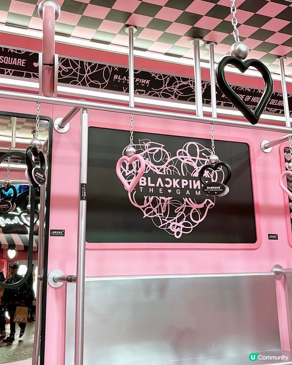 時代廣場🩷🖤《BLACKPINK THE GAME》粉紅世界