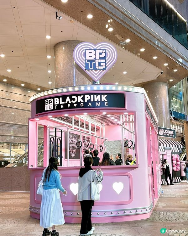 時代廣場🩷🖤《BLACKPINK THE GAME》粉紅世界