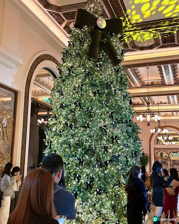 🎏尖沙咀半島酒店🎄超靚 Chanel聖誕樹