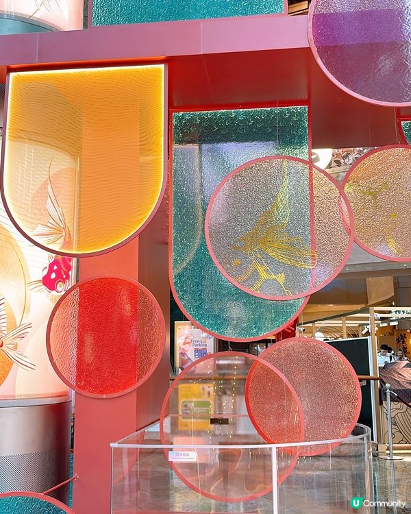 🎏旺角朗豪坊「游魚遊戲」 行一圈🧧新一年幸福自在❤️