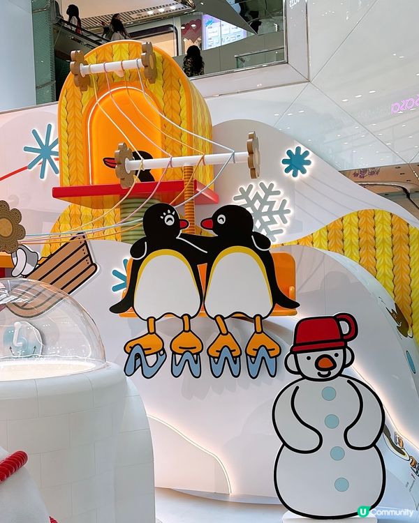 ❄️皇室堡 x Pingu™️暖笠笠鈎織雪樂園