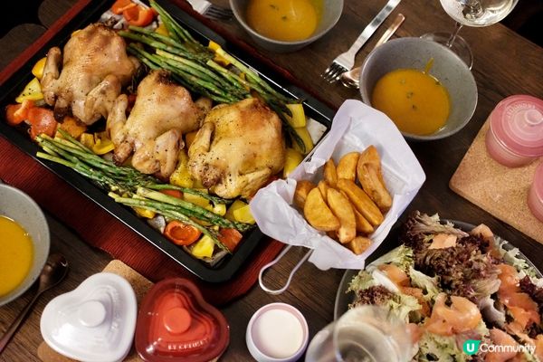 【思家廚房】Family dinner🤤黑椒蜜糖烤雞