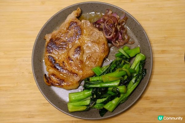 【思家廚房】愛心飯盒🍚日式洋蔥豬扒飯