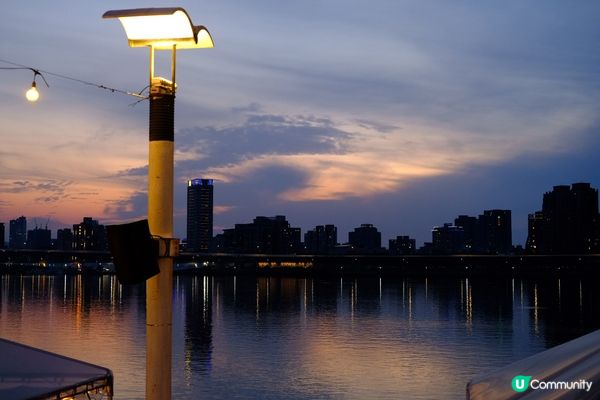 台北最美日落🌇大稻埕碼頭貨櫃市集