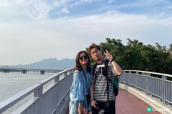 台北最美日落🌇大稻埕碼頭貨櫃市集