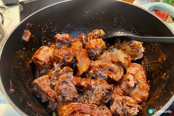 柱侯蘿蔔炆牛腩🤤食譜