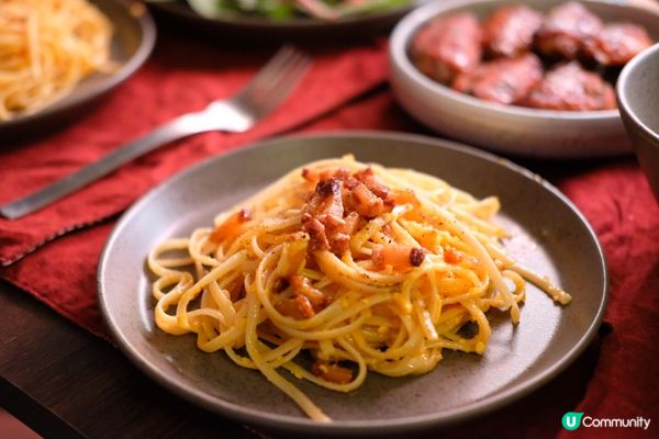 【思家廚房】傳統Carbonara 食譜🍝 