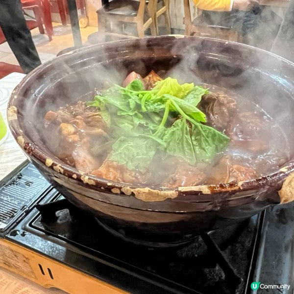 元朗雞煲熱辣辣 🔥  朋友聚餐首選！