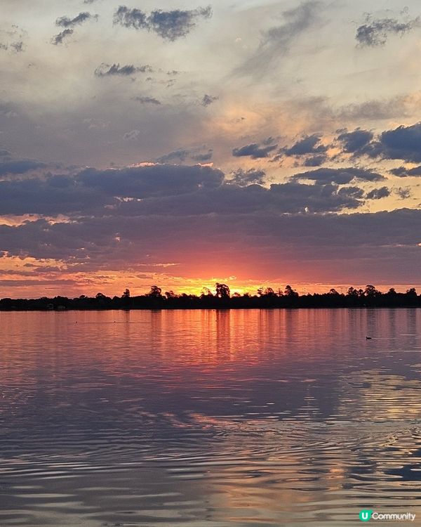 Melbourne Ballarat睇到最難忘的日落。