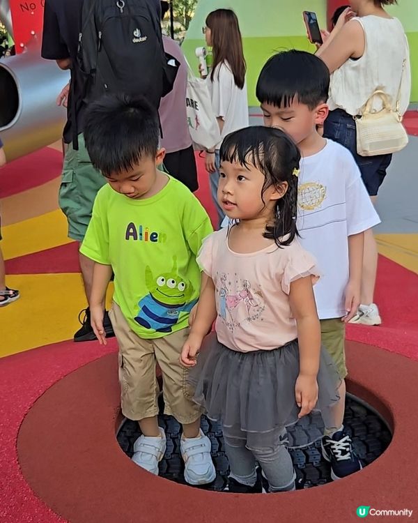 啟德新公園開幕！玩足五行元素🤩！