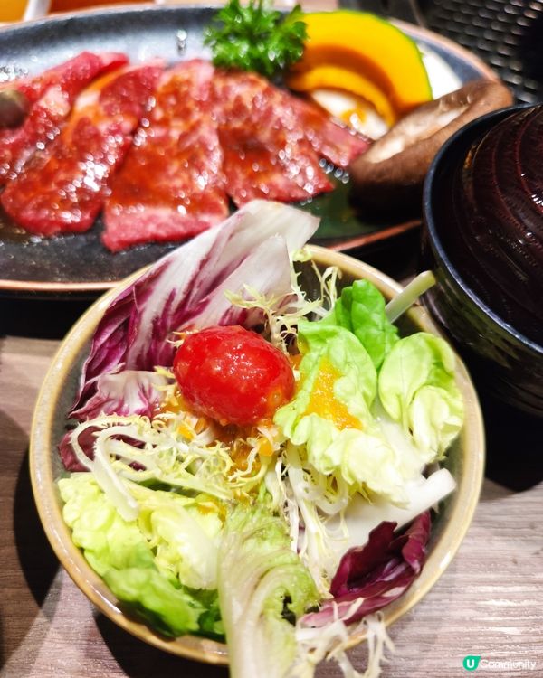 黃埔燒肉午市定食🤤！牛肩胛肉超正！🥩