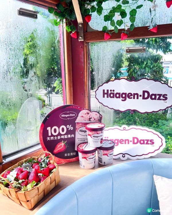 登上Häagen-Dazs™ ｢匠心濃醇體驗列車｣🚃
