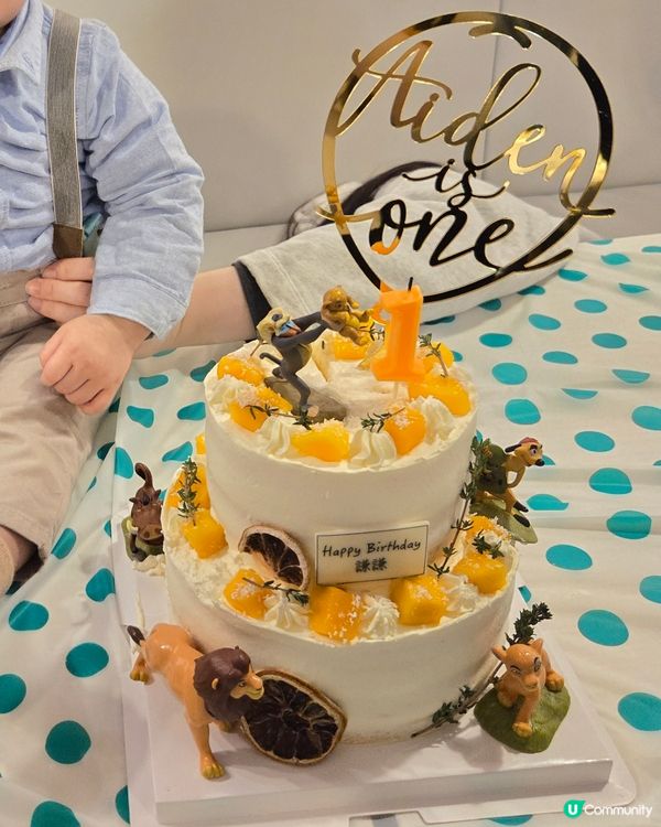 抵食雙層生日蛋糕