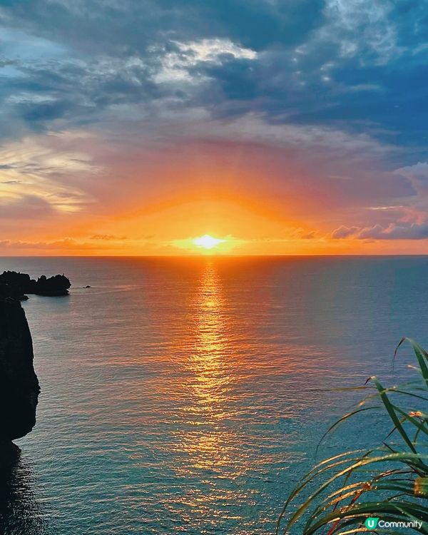 萬座毛超靚日落