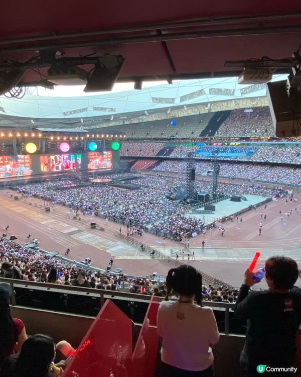 第一次睇五月天！鳥巢勁正🤩