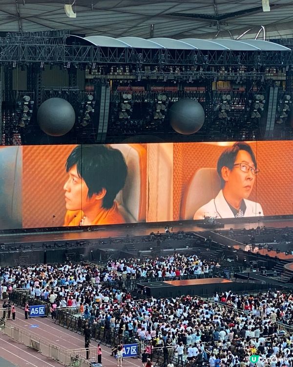 第一次睇五月天！鳥巢勁正🤩