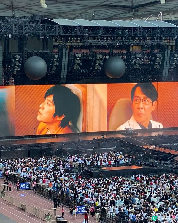 第一次睇五月天！鳥巢勁正🤩