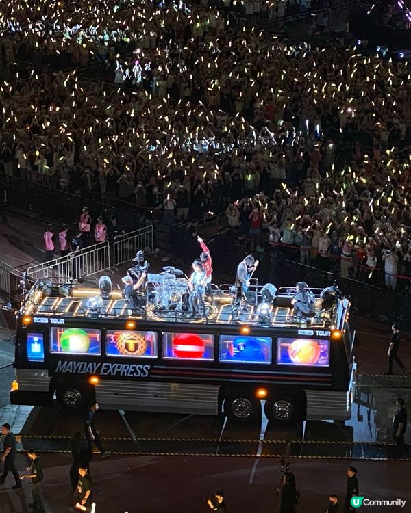 第一次睇五月天！鳥巢勁正🤩