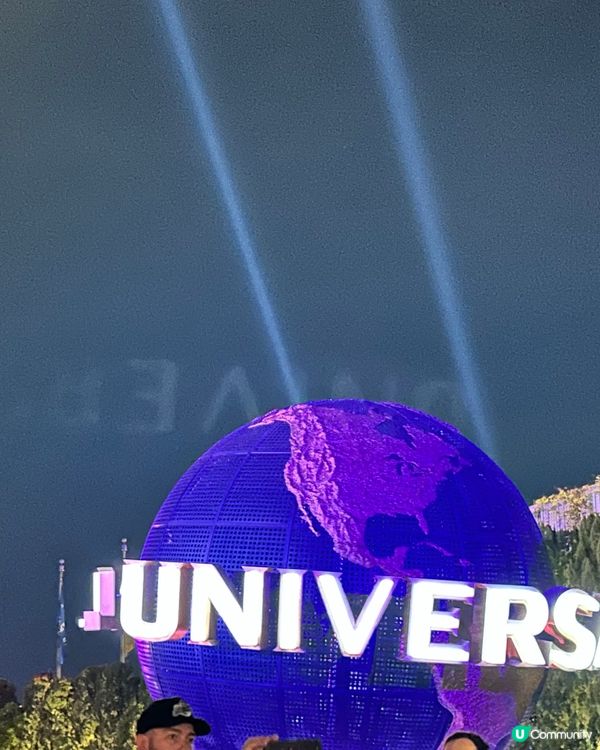 晚上的環球影城份外靚😍