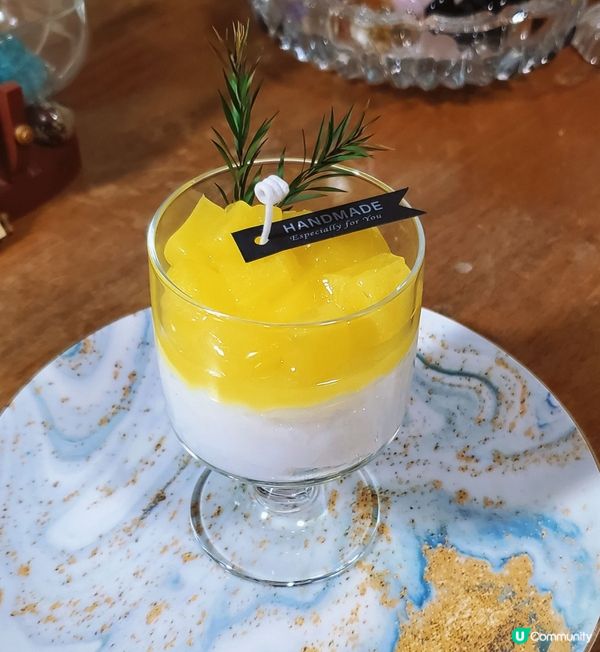 偽鳳梨椰奶沙冰（香薰造型蠟燭）～扮得似唔似呢？