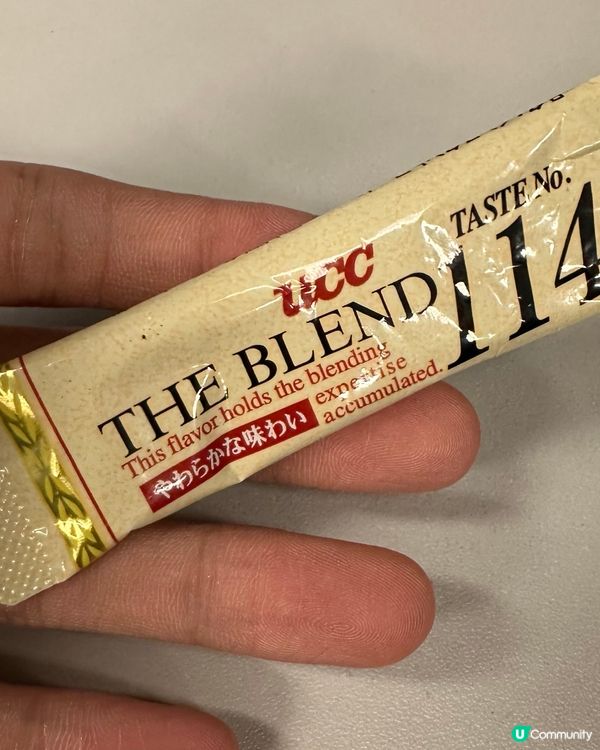 The Blend 114 UCC即溶招牌咖啡
