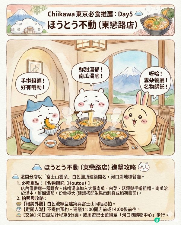 AI生成Chiikawa東京行程全攻略！日本初體驗必去景點終極懶人包?!😏 第一次去日本必去嘅東京景點！🌤️