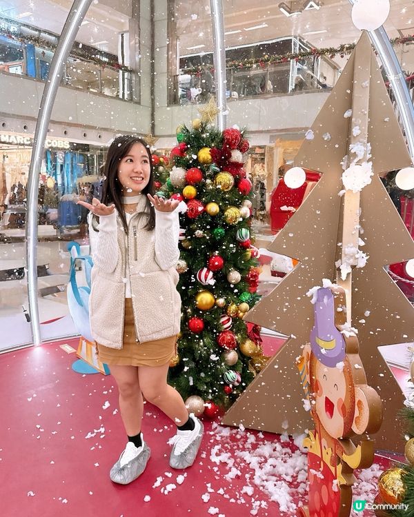 聖誕必去！沙田新城市廣場🤩！光影匯演✨！