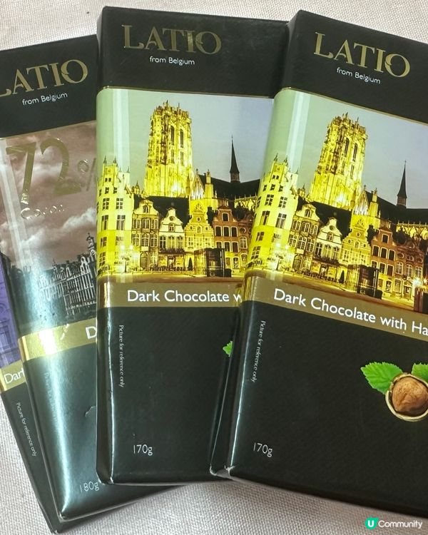 推介嘅Latio 比利時朱古力