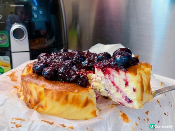 藍莓巴斯克芝士蛋糕