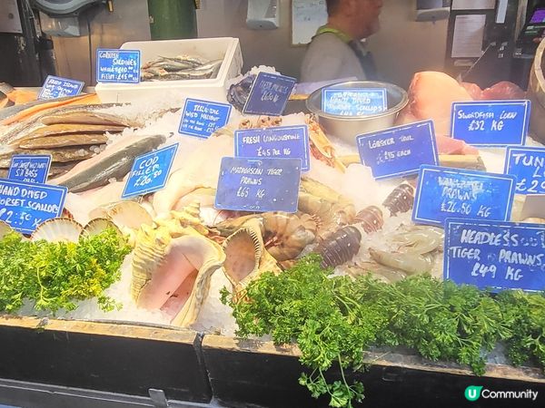 菠蘿市場的海鮮檔口