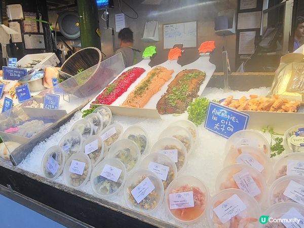 菠蘿市場的海鮮檔口