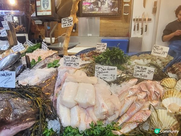 菠蘿市場的海鮮檔口