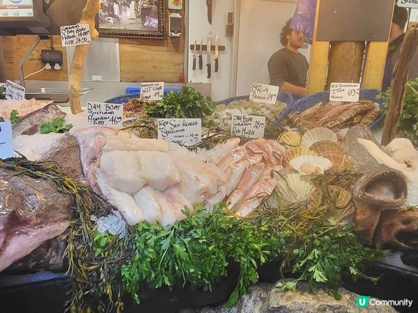 菠蘿市場的海鮮檔口