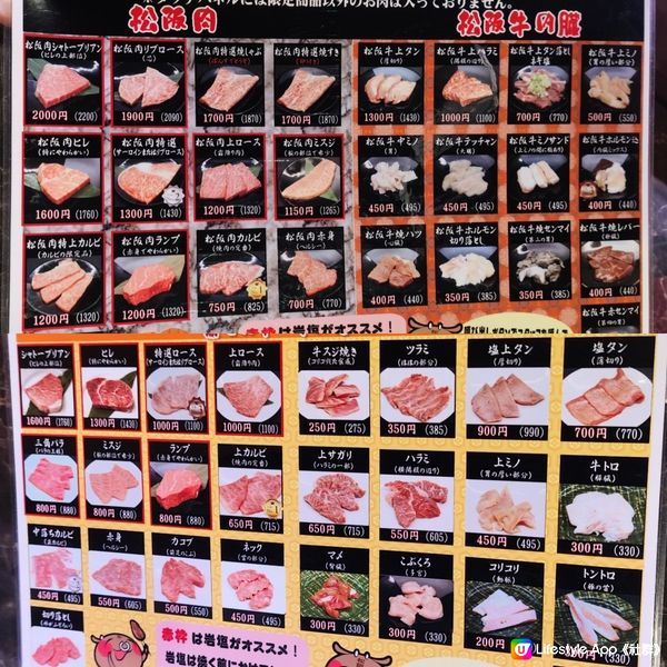 平食松阪牛 特色廻轉燒肉 經濟實惠 有平有貴  一升燒肉 