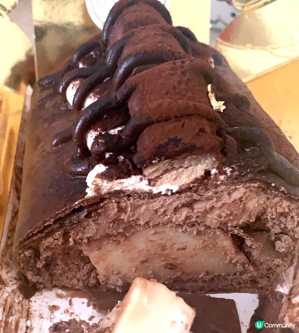 榛子朱古力麻糬毛巾卷！食一個飽三日！