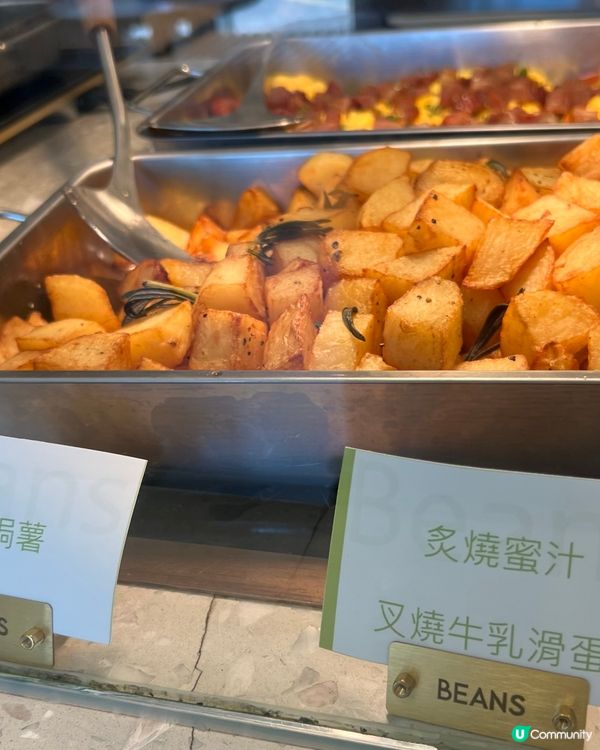 Beans都有雙餸飯食！