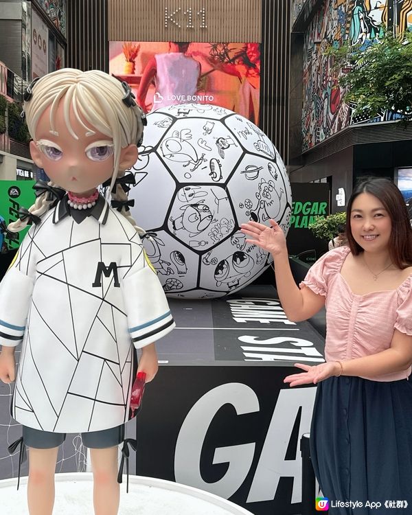 香港快閃⚽️ 西班牙藝術家Edgar Plans展