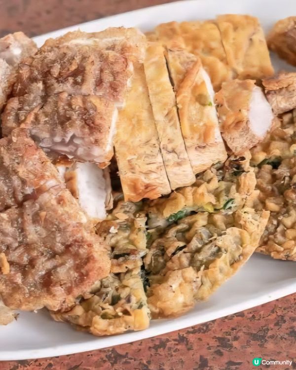 好味道😋豬頭三，大坑炸粿