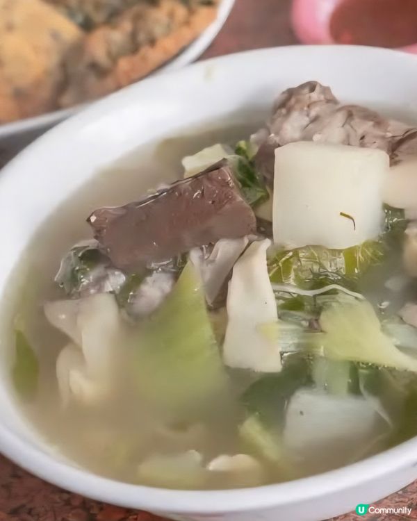 好味道😋豬頭三，大坑炸粿