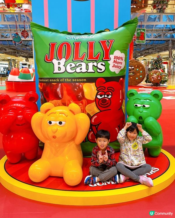 糖果兵團攻陷太古城！🍬聖誕甜到爆！🎄