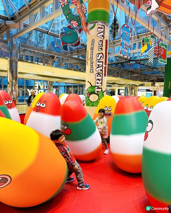 糖果兵團攻陷太古城！🍬聖誕甜到爆！🎄