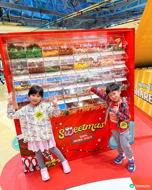 糖果兵團攻陷太古城！🍬聖誕甜到爆！🎄