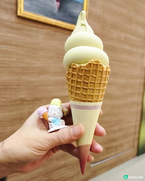 茉莉花茶軟雪糕🍦，又特別又清香🤩
