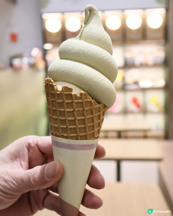 茉莉花茶軟雪糕🍦，又特別又清香🤩
